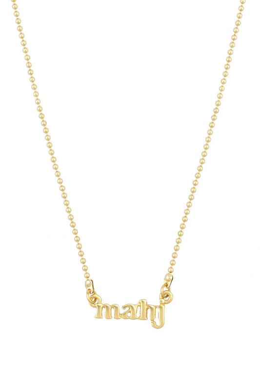 Mahj Ball Chain Necklace