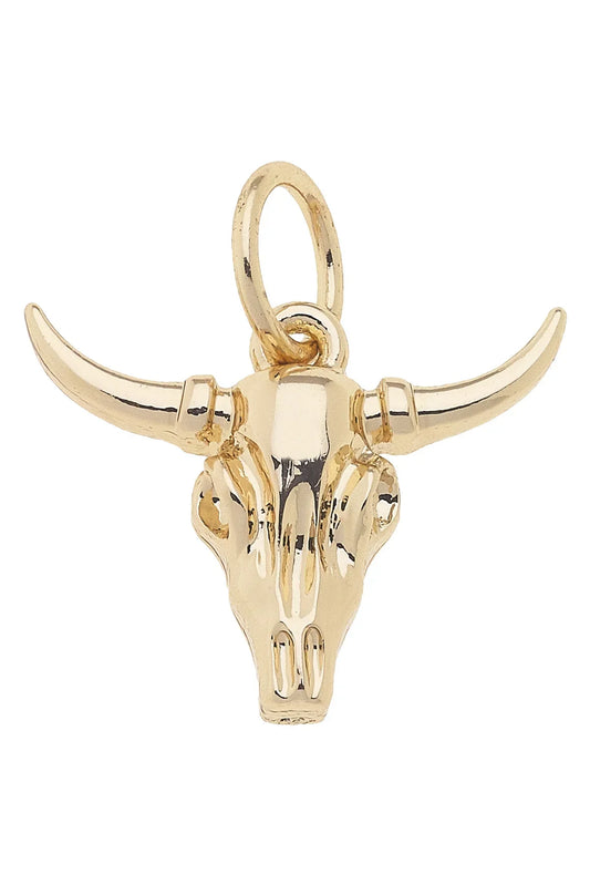 Steer Skull Charm