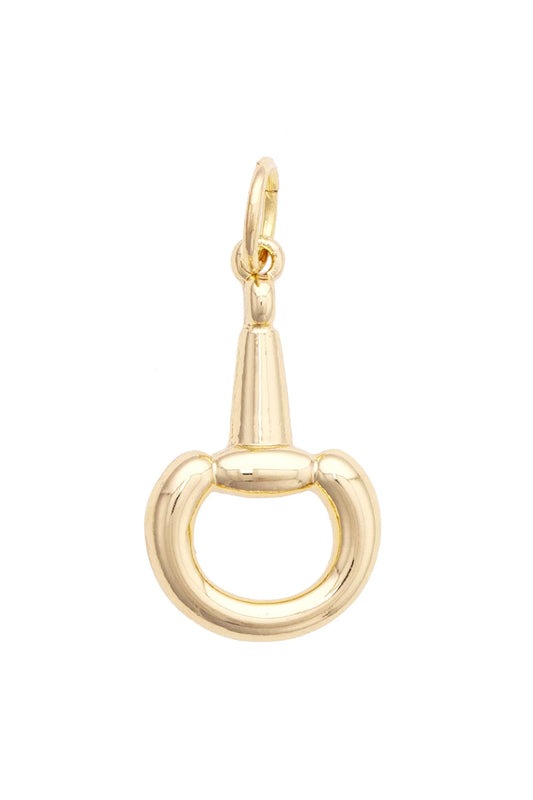 Equestrian Horsebit Charm