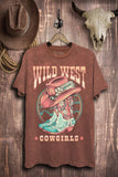Wild West Cowgirls Graphic Top