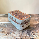 Blossom Cowhide Jewelry Box