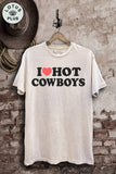 I Love Cowboys Graphic Top