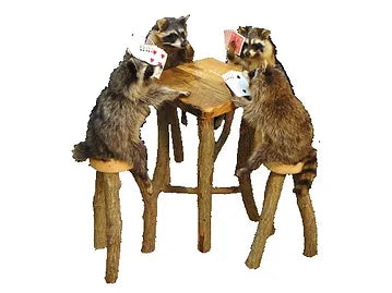 Raccoon Poker Player Set