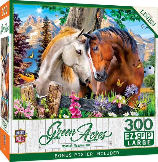 Green Acres - Mountain Meadow Farm 300 Piece EZ Grip Puzzle