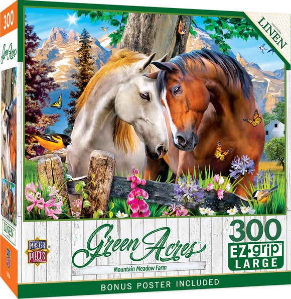Green Acres - Mountain Meadow Farm 300 Piece EZ Grip Puzzle