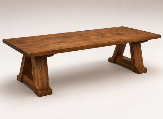 Antique Painted Oak Table