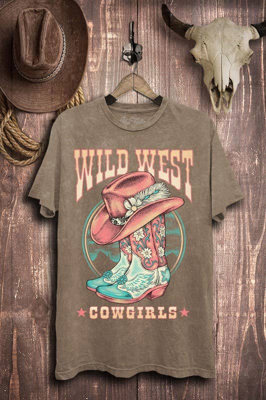 Wild West Cowgirls Graphic Top