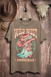 Wild West Cowgirls Graphic Top
