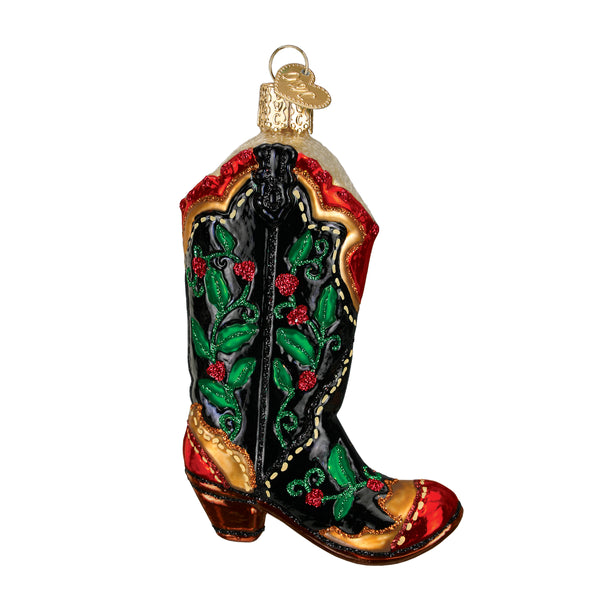 OWC Holly Berry Cowboy Boot