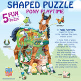 Pony Playtime - 100 Piece Shaped Puzzle