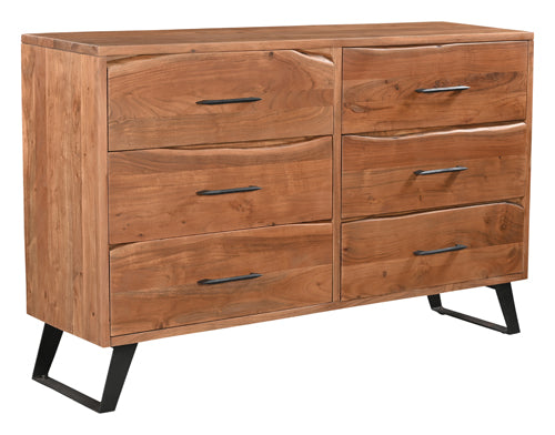 Crestone 6 Drawer Live Edge Chest