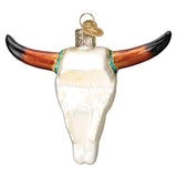 OWC Southwestern Steer Skull Ornament