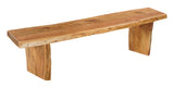 Noah Live Edge Dining Bench