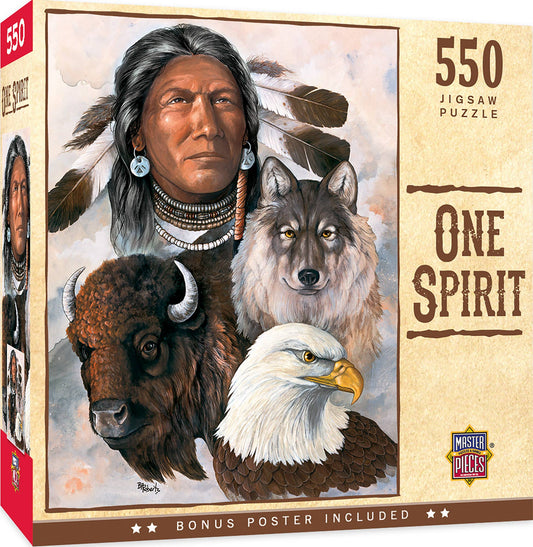 One Spirit 550 Piece Puzzle