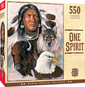 One Spirit 550 Piece Puzzle