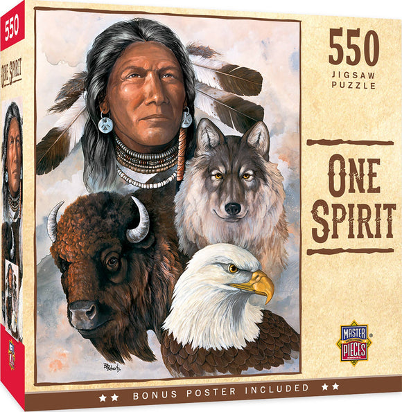 One Spirit 550 Piece Puzzle