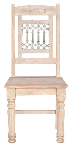 Fortville Iron Jali Dining Chair