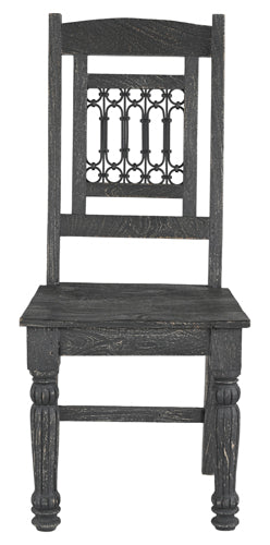 Fortville Iron Jali Dining Chair