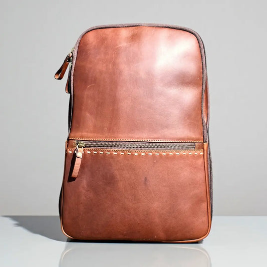 All Leather Backpack