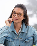 BP20842 Logan -  Soft Honey Tort - Blue Light Filtering Lens