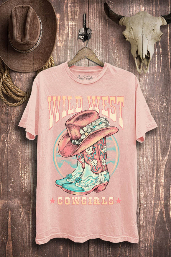 Wild West Cowgirls Graphic Top