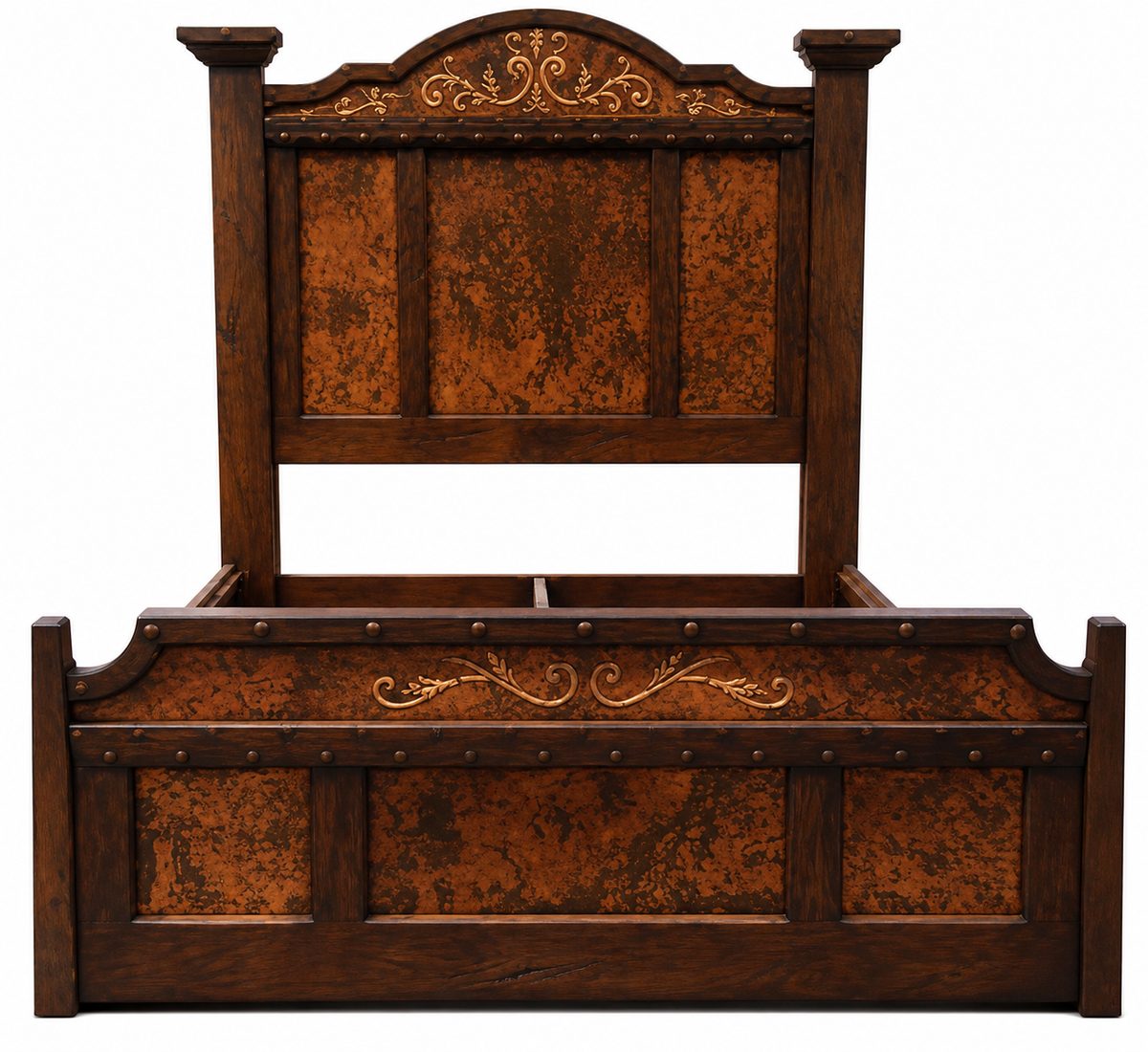 Vaquero Copper Bed