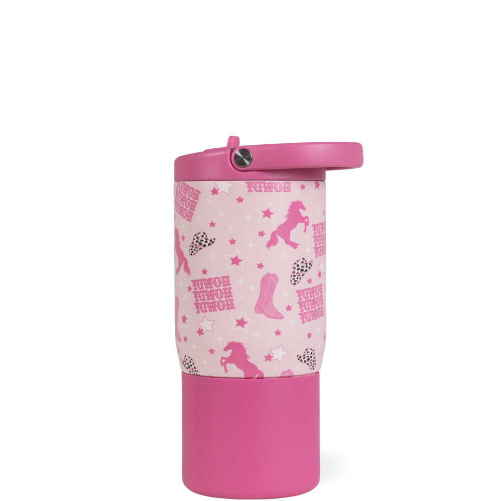 Cowgirl HydroJug 14 oz Sport Kids Water Bottle