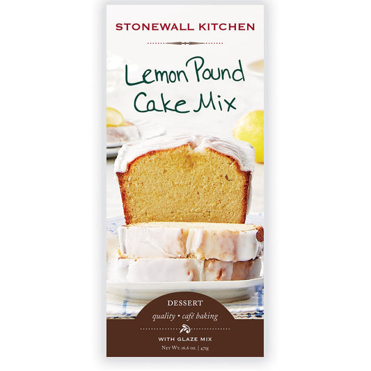 Lemon Pound Cake Mix W/ Glaze