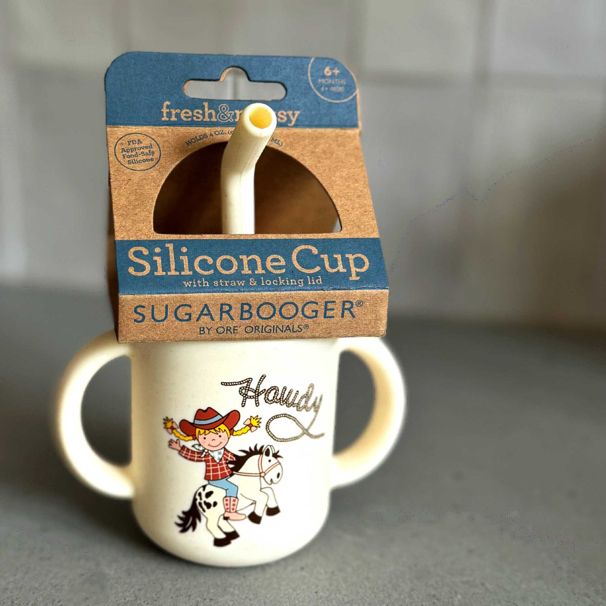 Fresh & Messy Sippy Cup | Howdy Cowgirl