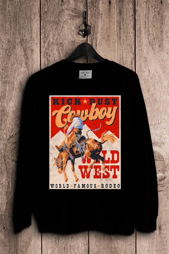 Kick Dust Cowboy Sweatshirts