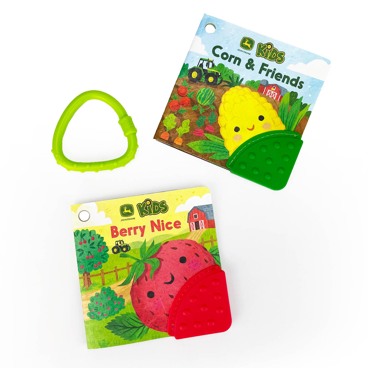 John Deere Corn & Friends / Berry Nice! Tuffy Book (Teether)