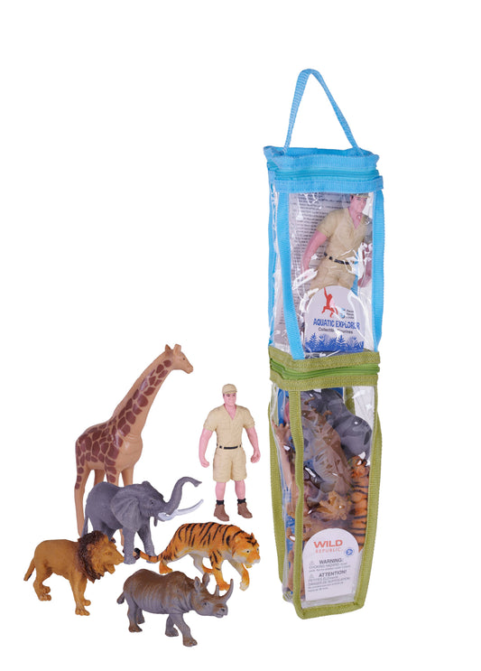 Nature Tube-Double Animal Care Specialist Toy 15"
