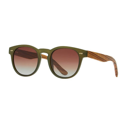 BP10171 NEW Indie - Matte Olive/Walnut Wood- Brown Polarized