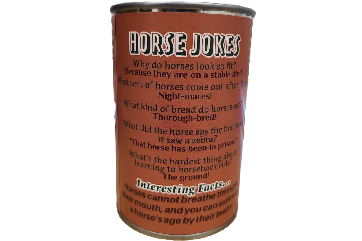 Spirit the Canned Horse - Eco-friendly and Recycled Plush