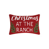 Christmas At The Ranch Hook Pillow