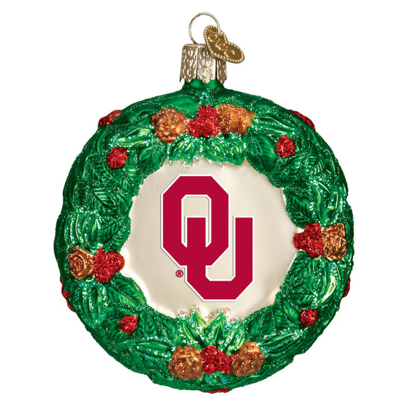 OWC Oklahoma Wreath Ornament