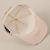 COWBOY Text Logo Printed Mesh Back Trucker Hat
