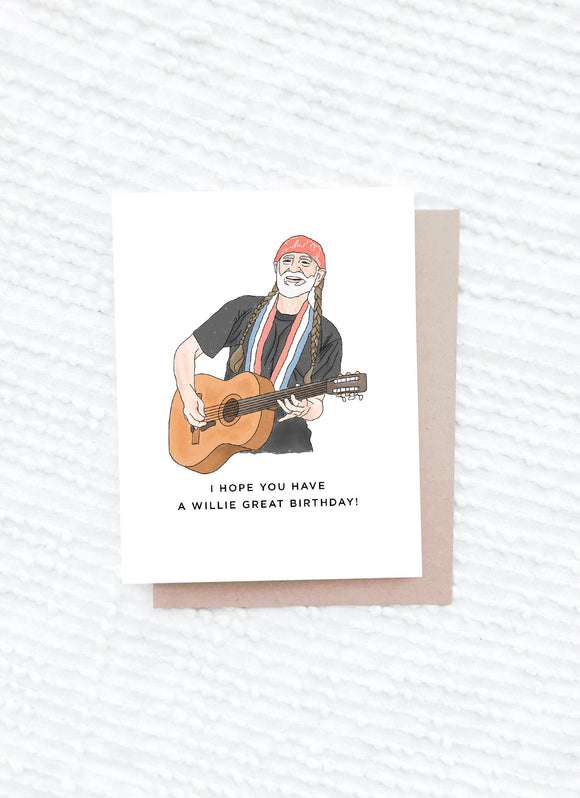 Willie Nelson Card