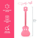 Dolly Parton Pink Guitar Kitchen Turner / Spatula