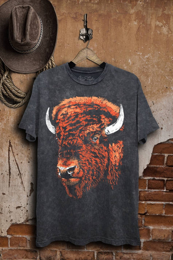 Bison Graphic Top