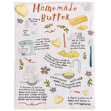 Homemade Butter Recipe Kitchen Towel