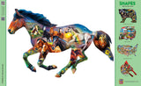 Contours - Horsing Around 1000 Piece Shaped Puzzle