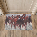 Running Horses Rug