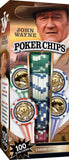 John Wayne 100 Piece Poker Chips