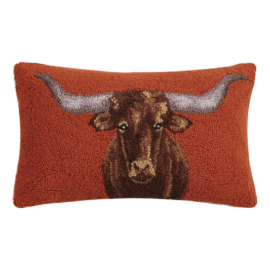 Longhorn Hook Pillow #2