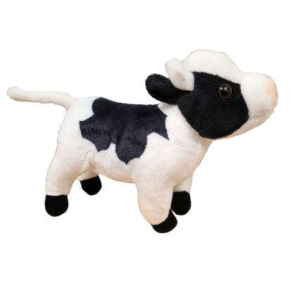 Canned Cow | Stuffed Animal Plush w/Funny Jokes | Gift