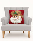 Cowboy Hat Retro Santa Hook Pillow
