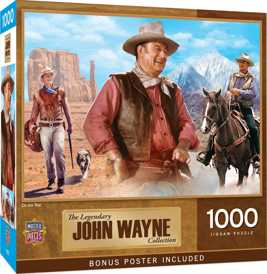 John Wayne Collection - On the Trail 1000 Piece Puzzle