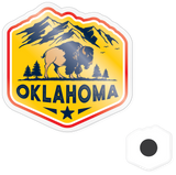 Magnet - Oklahoma Buffalo Badge