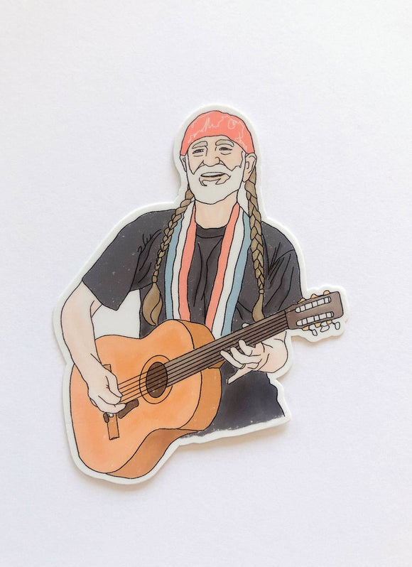 Willie Vinyl Sticker